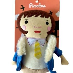 NEW Piccolina Amelia Earhart Aviator Trailblazer Plush Doll Plushie Female